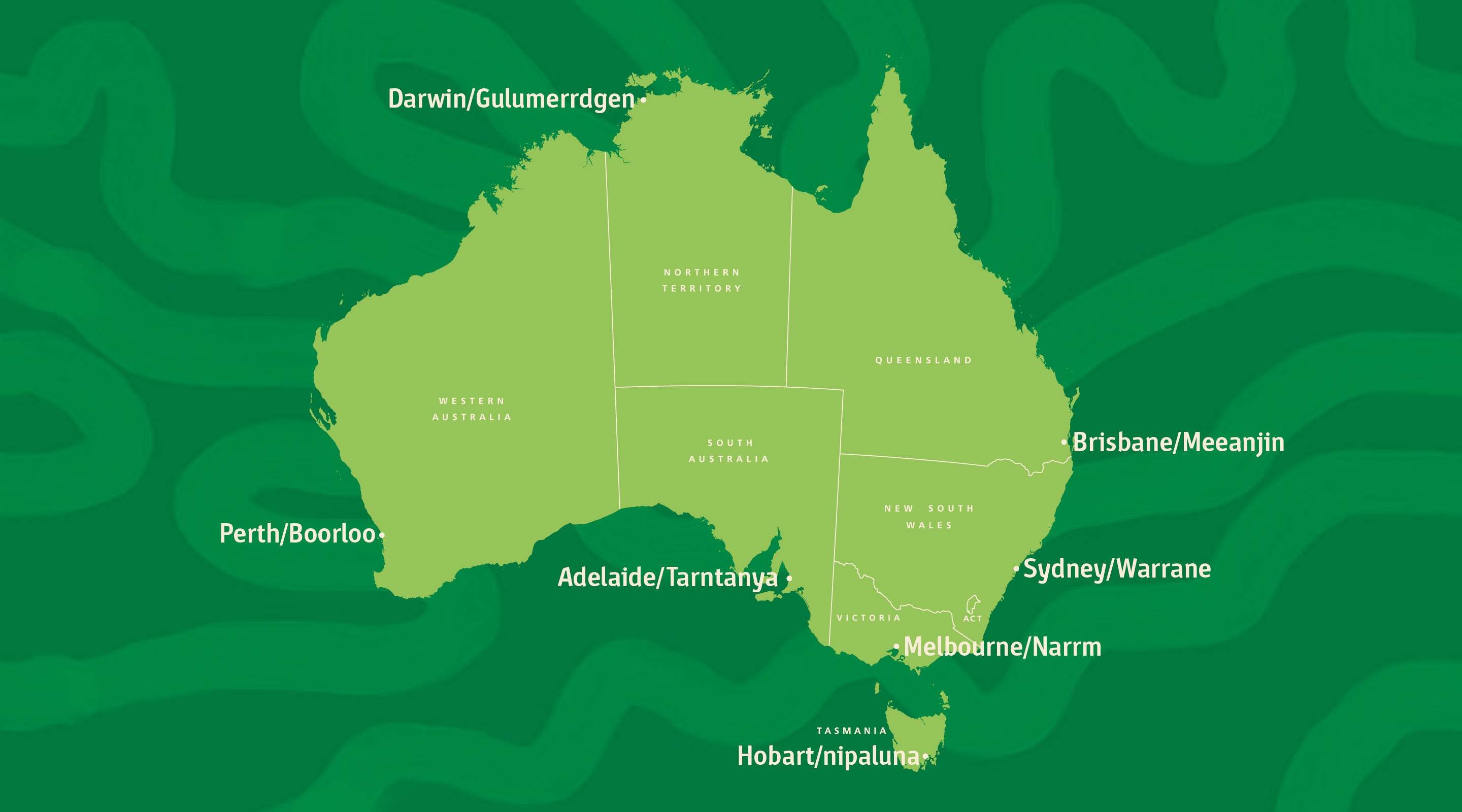 Aboriginal Australians Map