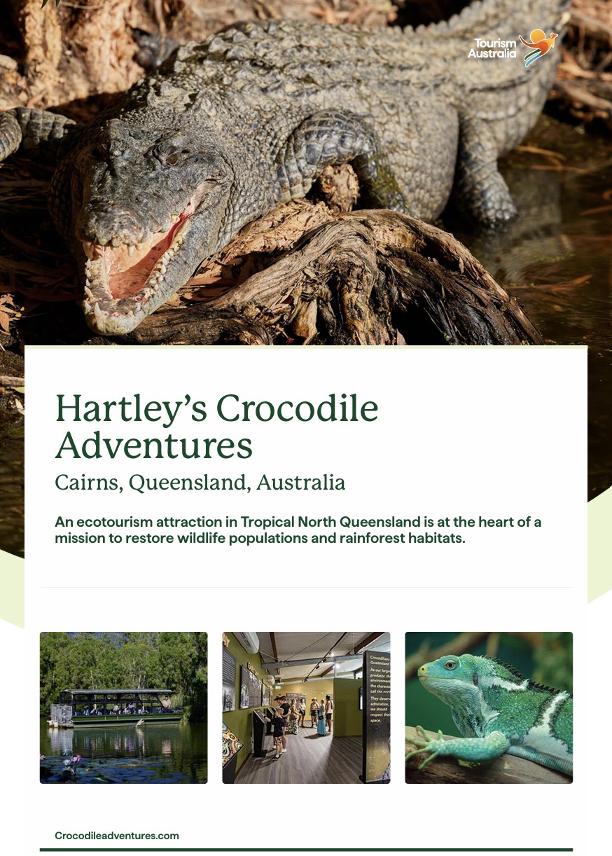 Hartley's Crocodile © Tourism Australia