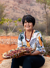 Raylene Brown, Parrtjima, Red Centre, Northern Territory © Emma Murray