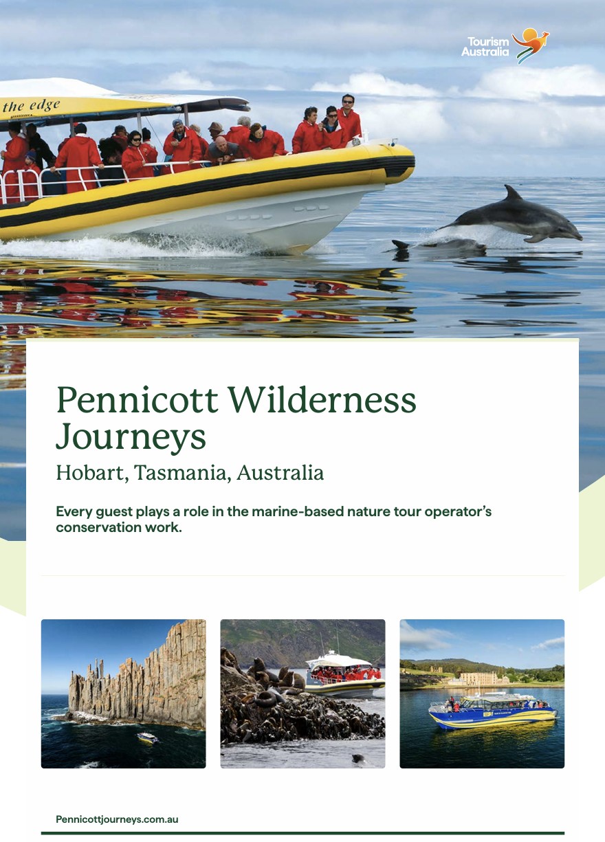 Pennicott Wilderness Journeys © Tourism Australia