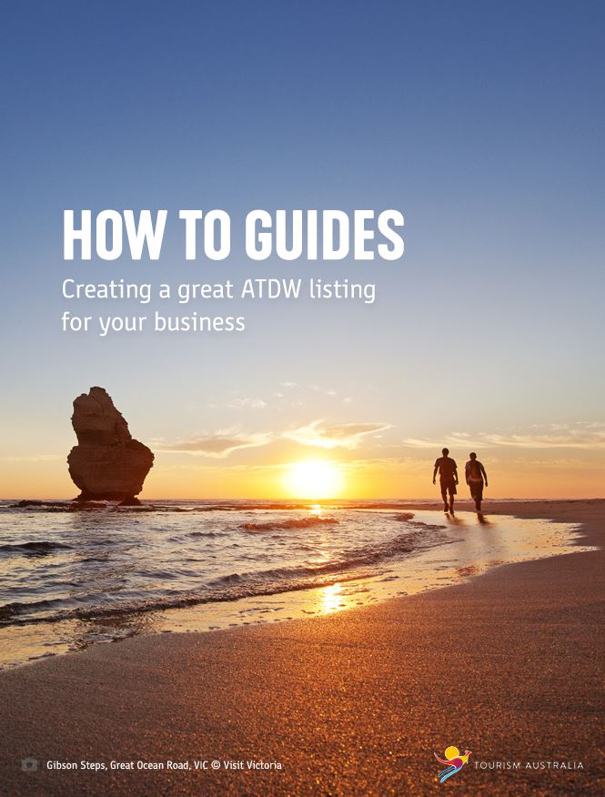 Tourism Australia how-to guide: ATDW © Tourism Australia