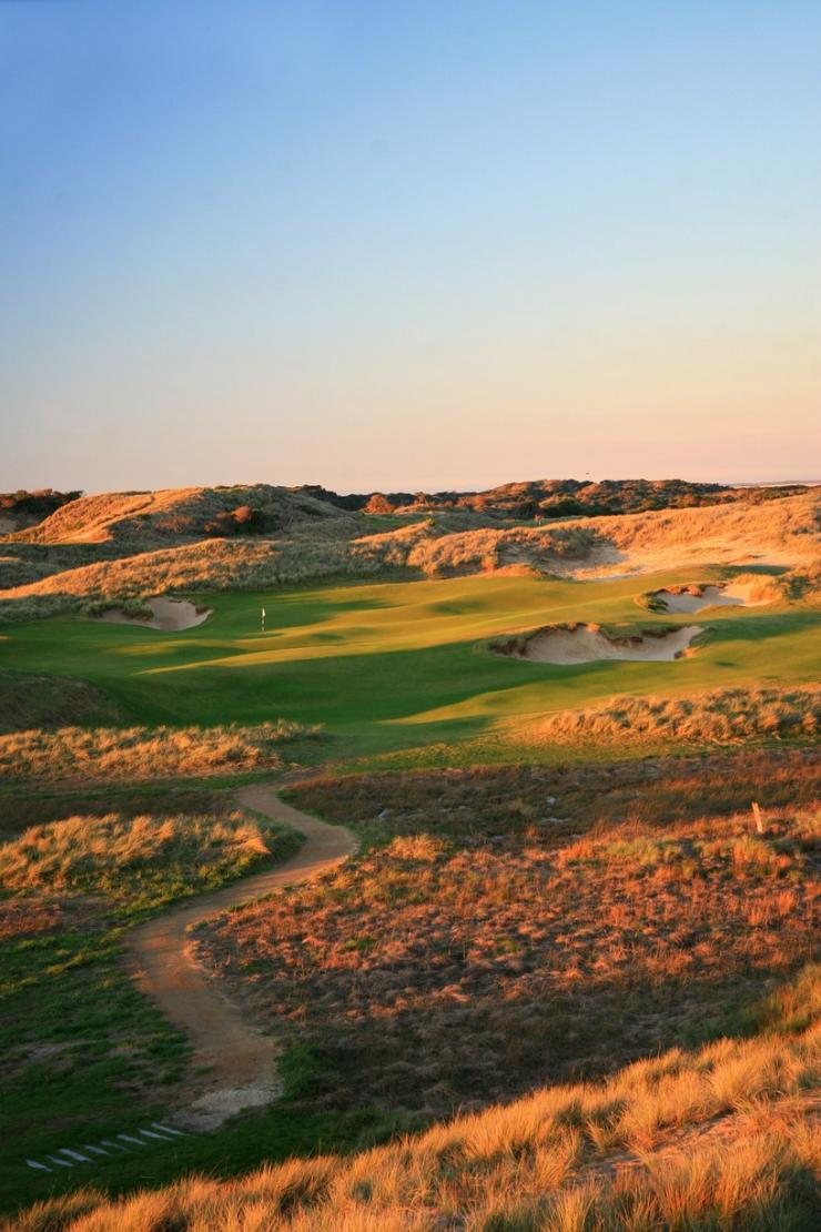 View of the Barnbougle Dunes Golf Link, Tasmania © Barnbougle Dunes Golf Link View of the Barnbougle Dunes Golf Link, Tasmania © Barnbougle Dunes Golf Link